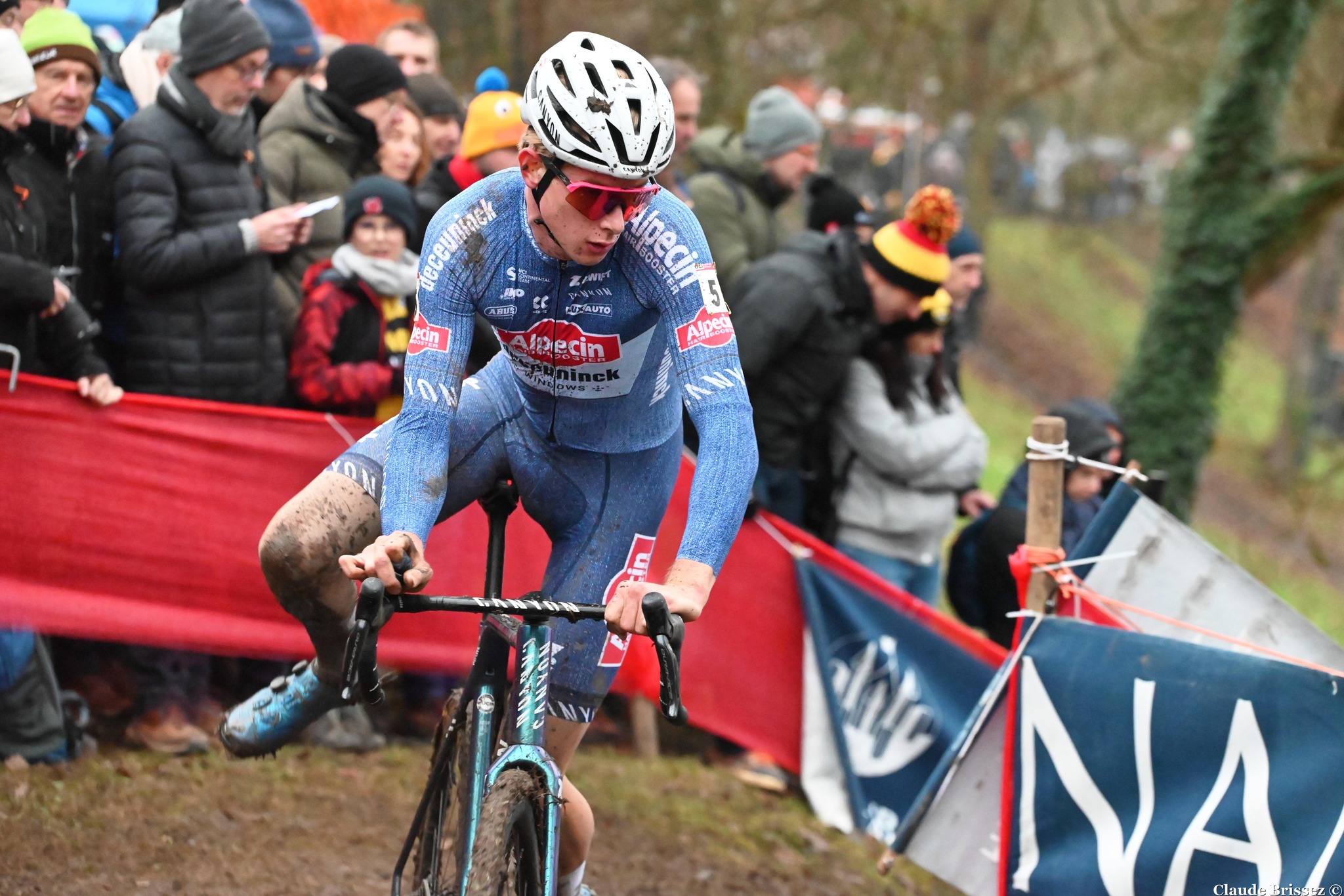 Tibor del Grosso a remporté la manche de Coupe du Monde de Cyclo-Cross de Hulst.