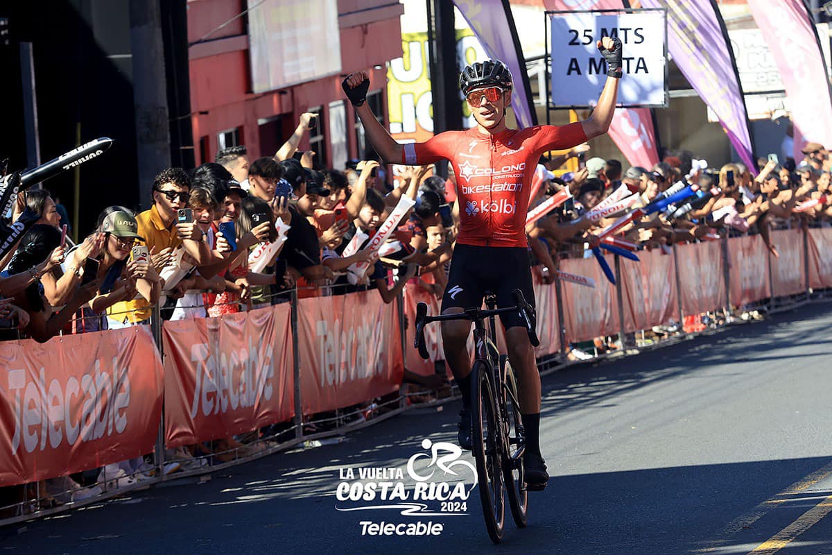 Alejandro Granados a remporté la 2ème étape de la Vuelta Costa Rica.