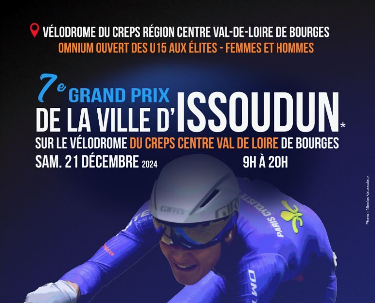 Grand Prix d'Issoudun : un événement inter-régional incontournable au velodrome du CREPS Centre Val de Loire, de Bourges !