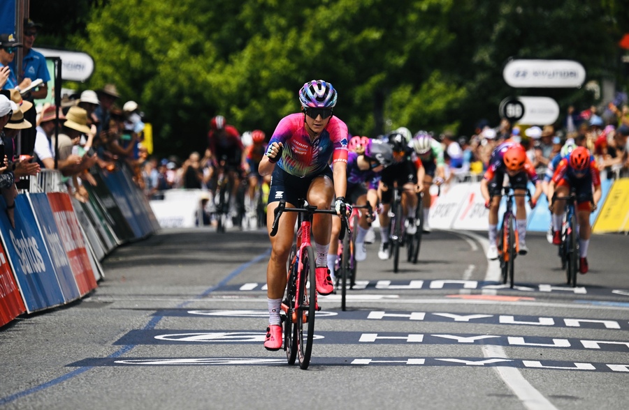 Chloe Dygert a remporté la 3ème et dernière étape du Women's Tour Down Under.