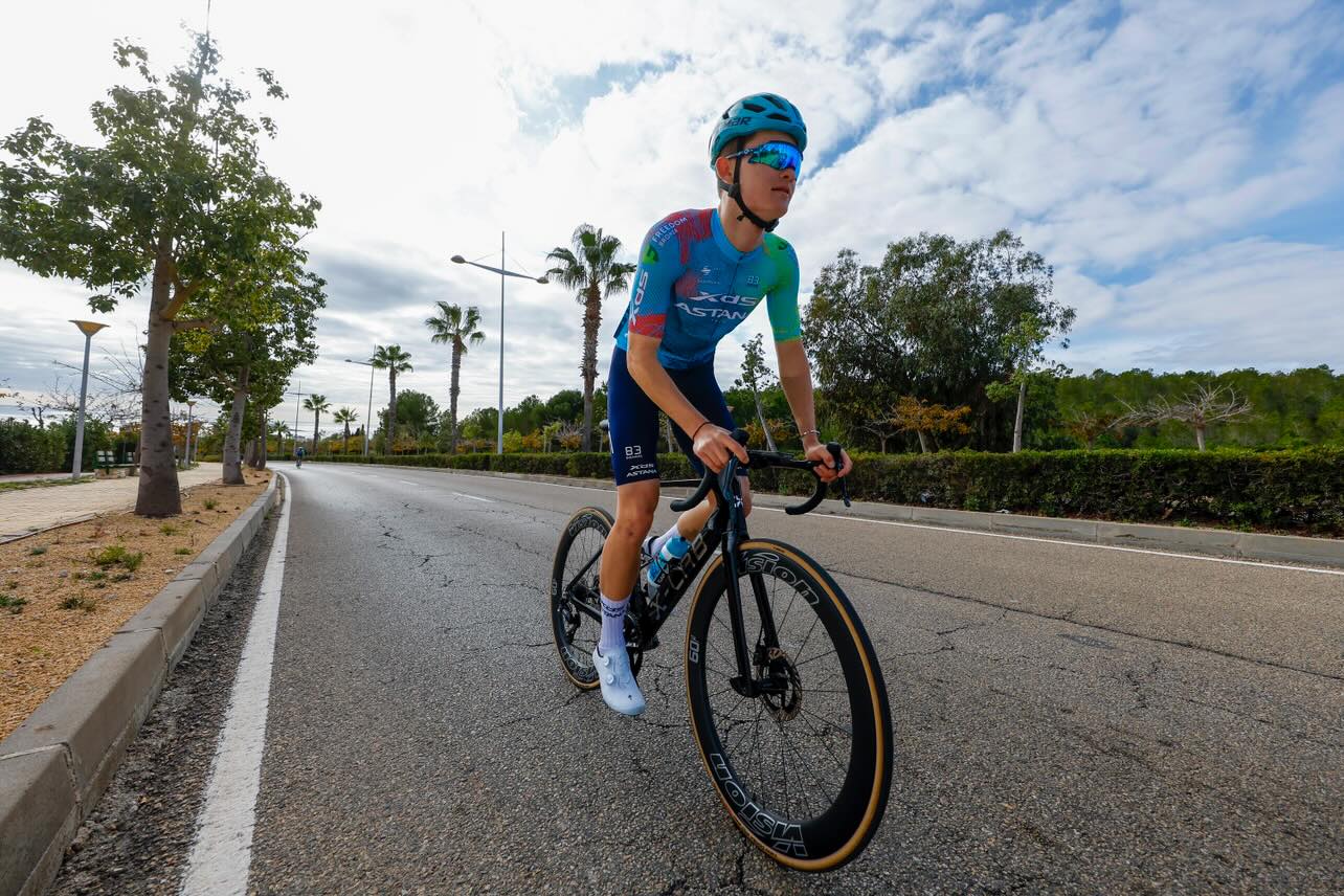 Interview de Nicolas Vinokurov, coureur de l'équipe XDS - Astana.