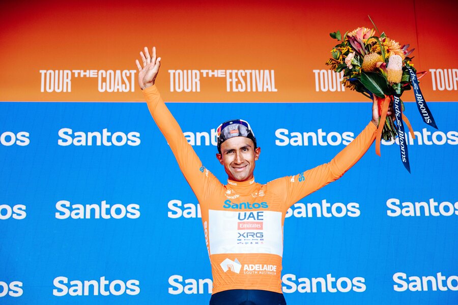 Jhonatan Narvaez a remporté la 5ème étape du Santos Tour Down Under