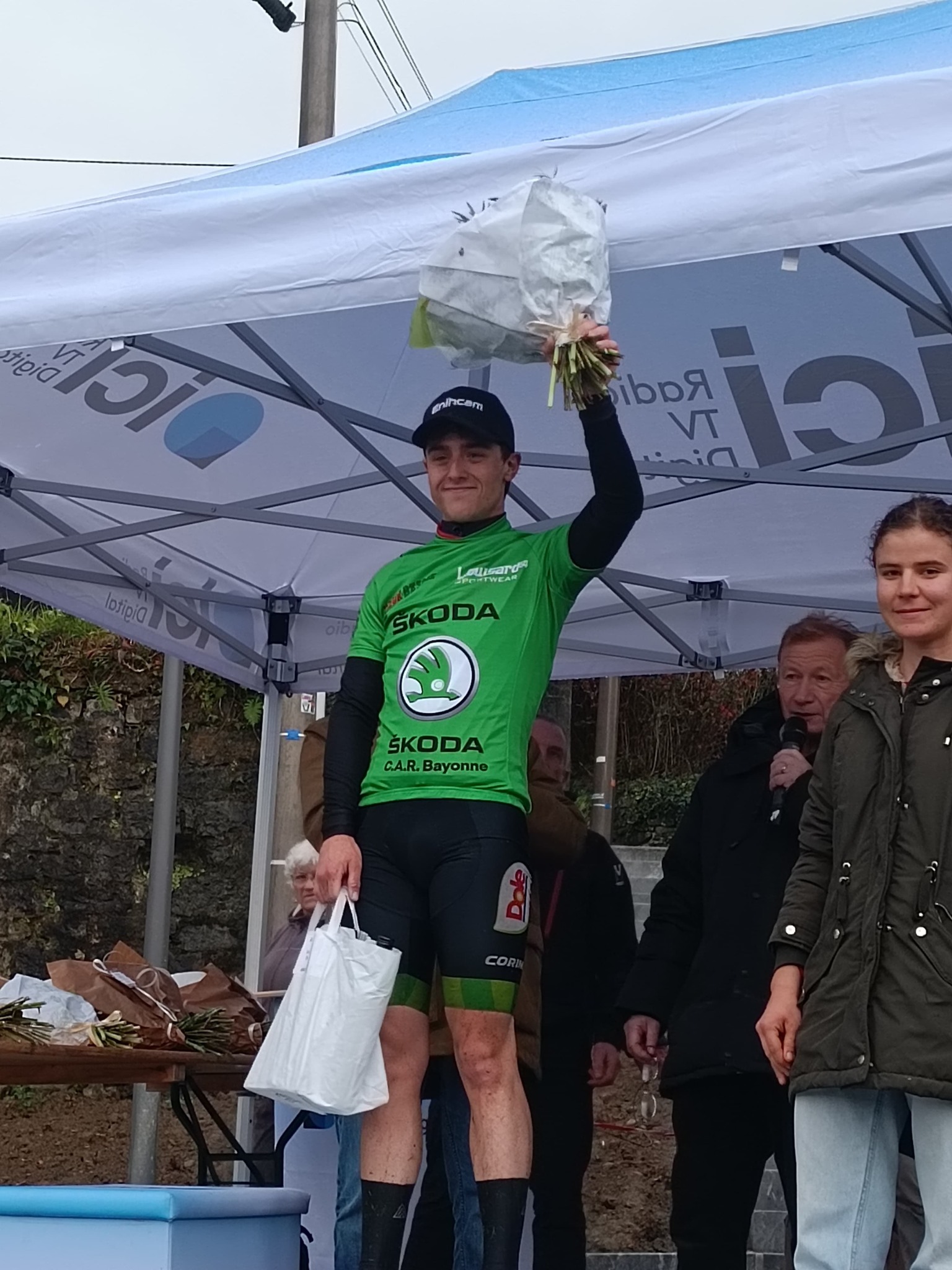 Jack Brough, vainqueur de la 1ère manche du Challenge Raymond Poulidor