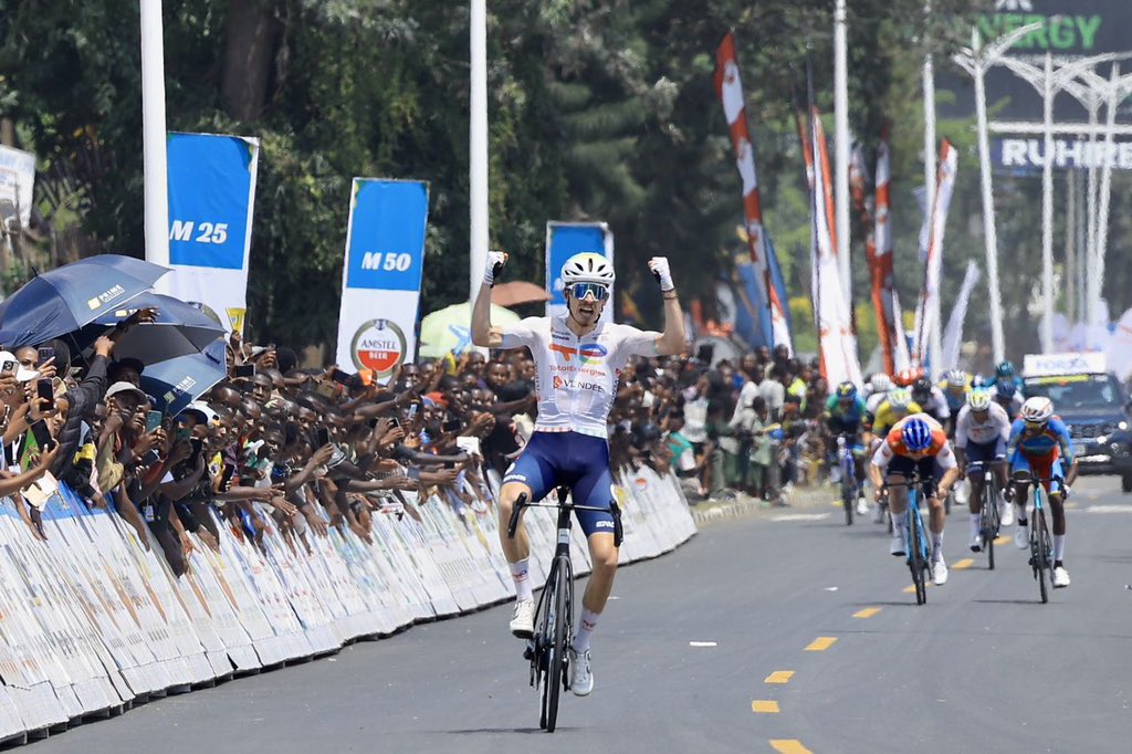 Joris Delbove a remporté la 4ème étape du Tour of Rwanda