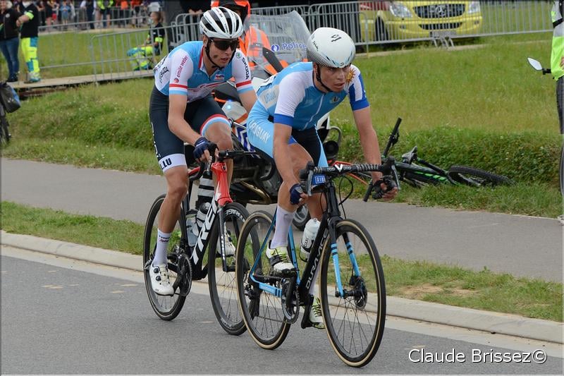 Eric Fagundez a remporté le chrono du championnat d'Uruguay.