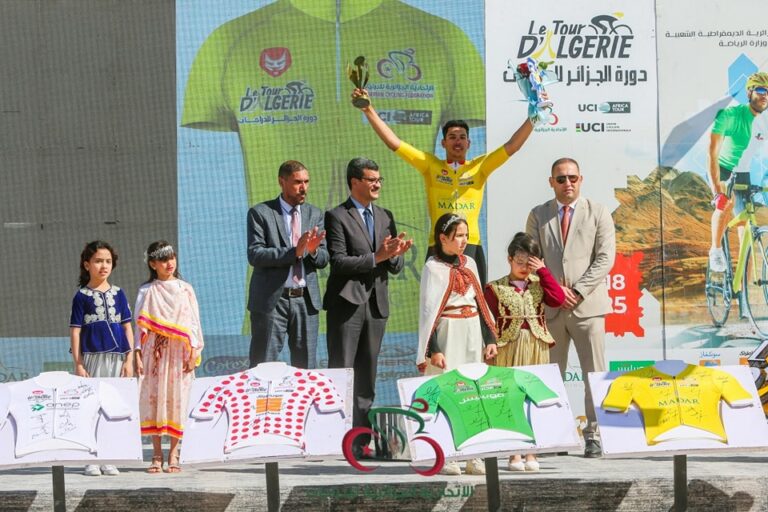 Hamza Hamari a remporté le classement général final du Tour d'Algérie.