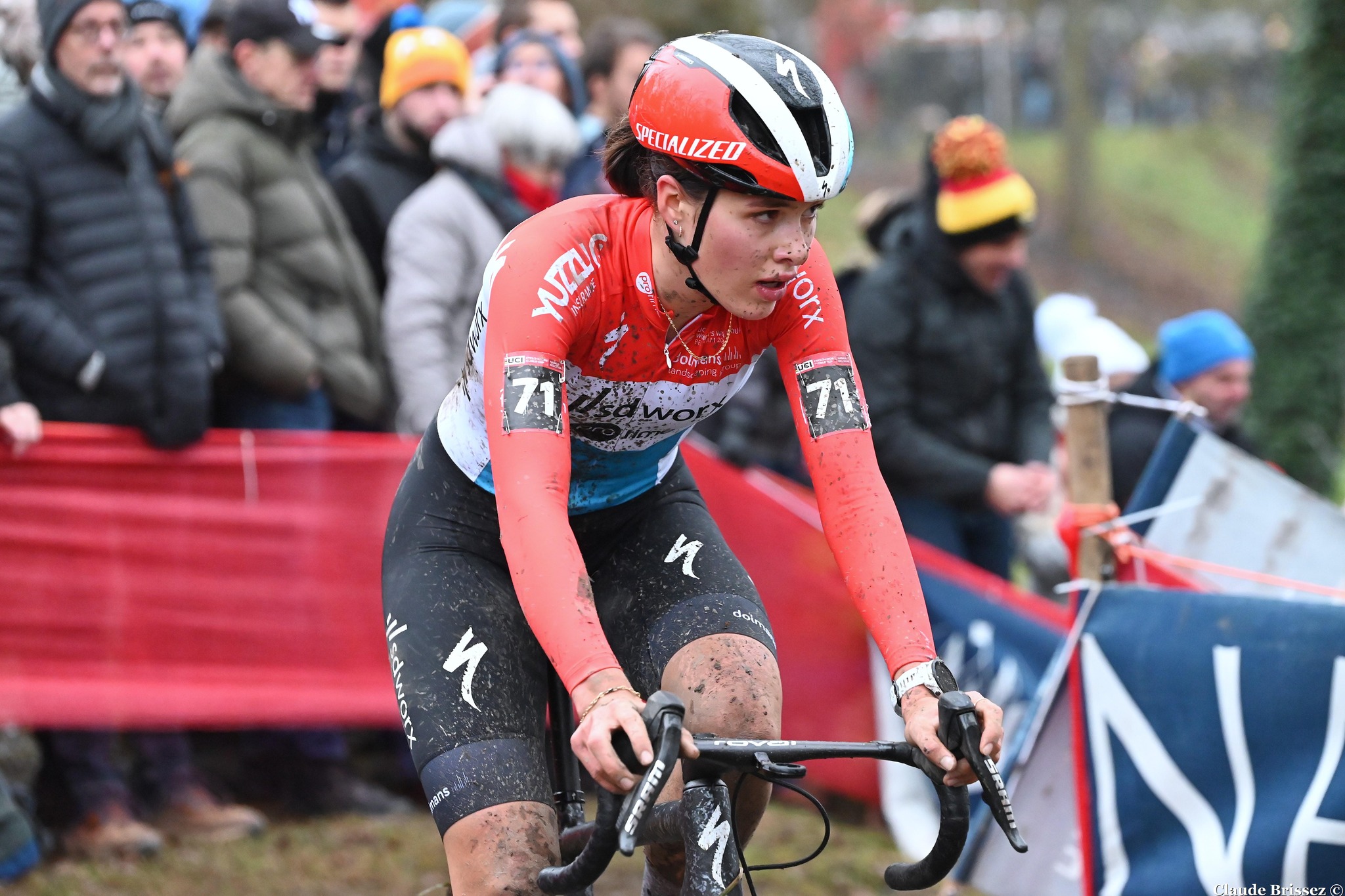 Marie Schreiber a remporté le Cyclo-Cross de Maldegem.