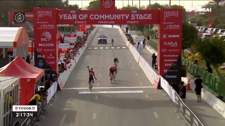 Lorena Wiebes a remporté la 2ème étape de l'UAE Tour Women.