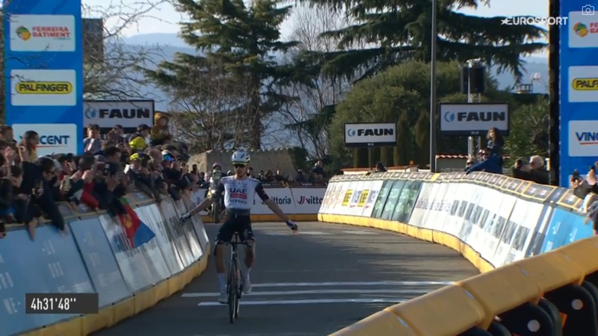 Juan Ayuso a remporté la Faun Drome Classic