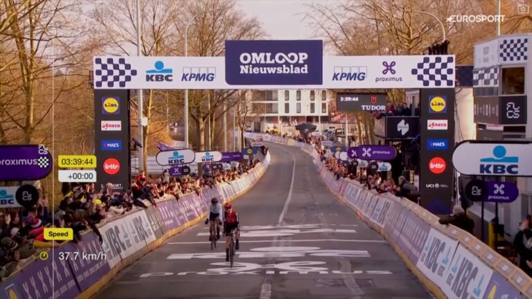 Lotte Claes a remporté le Omloop Nieuwsblad.